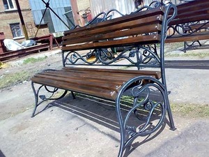 Скамейка уличная