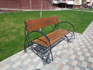 Скамейка кованая