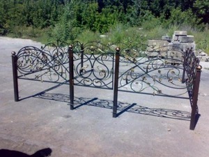 Оградка для могилы