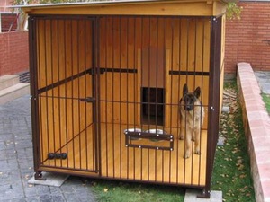 Уличный вольер для собаки