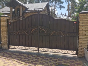 ворота ковані розпашні