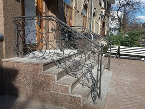 перила ковані виноградна лоза