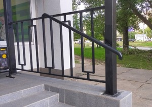 перила з прямокутним наповненням