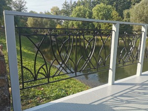зварні огородження з квадрату 